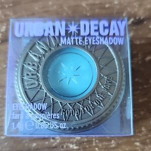 NIB Urban Decay Matte Eyeshadow in NARCOTIC - Vibrant Aqua - Discontinued RARE